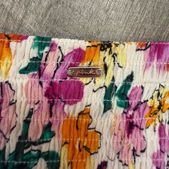 Pink- Victoria’s Secret Floral Print Women's Top Size XL - Picture 3 of 4